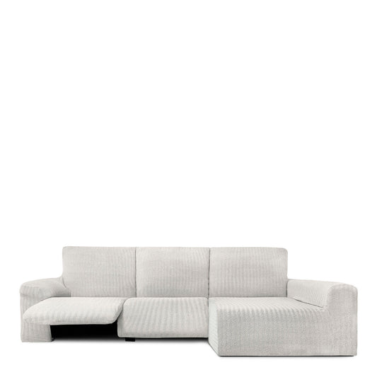 Bezug für Chaiselongue mit langem Arm rechts Eysa JAZ Weiß 180 x 120 x 360 cm