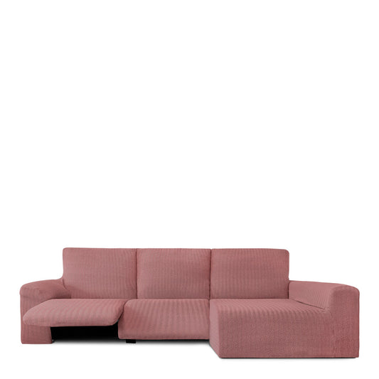 Bezug für Chaiselongue mit langem Arm rechts Eysa JAZ Rosa 180 x 120 x 360 cm