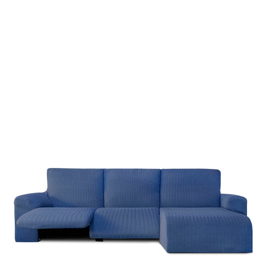 Abdeckung für Chaiselongue mit kurzem Arm rechts Eysa JAZ Blau 120 x 120 x 360 cm