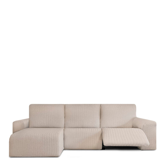 Bezug für Chaiselongue mit kurzem Arm links Eysa JAZ Beige 120 x 120 x 360 cm