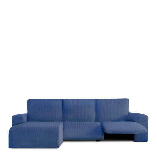 Bezug für Chaiselongue mit kurzem Arm links Eysa JAZ Blau 120 x 120 x 360 cm