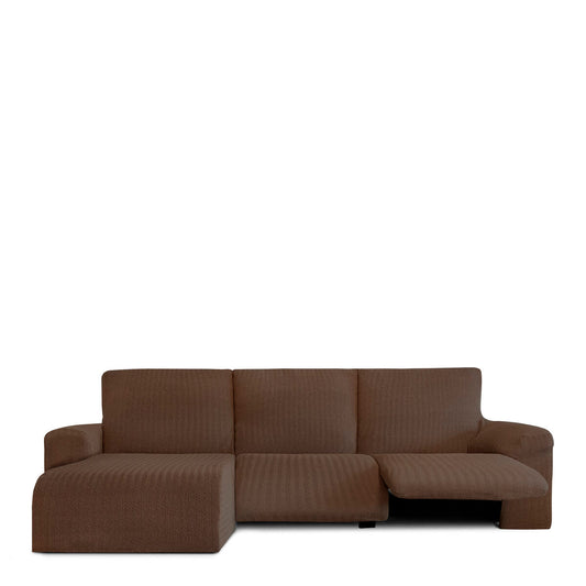 Bezug für Chaiselongue mit kurzem Arm links Eysa JAZ Braun 120 x 120 x 360 cm