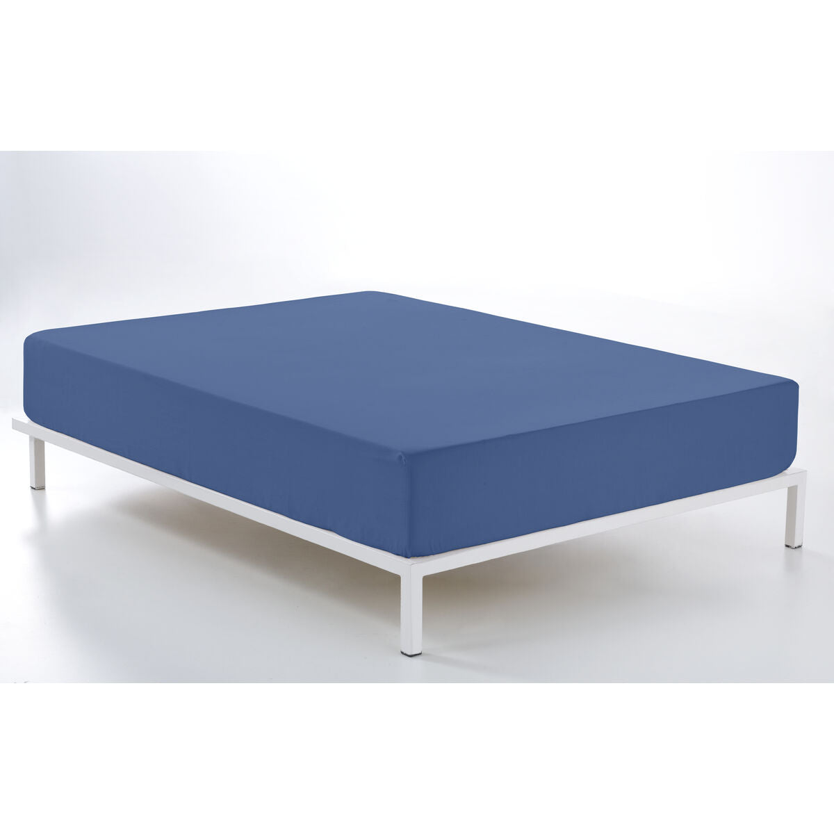 Spannbetttuch Alexandra House Living Blau 105 x 190/200 cm