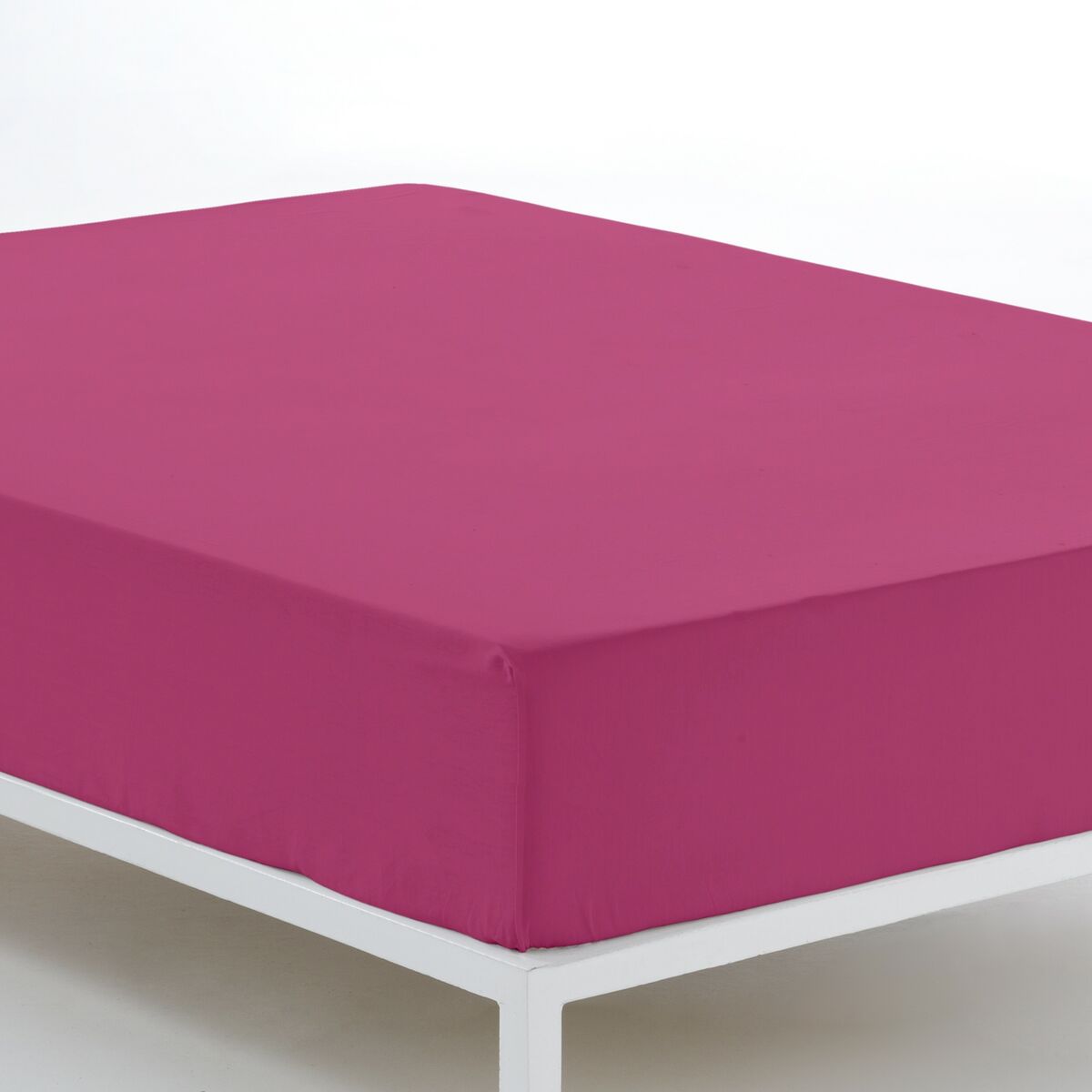 Spannbetttuch Alexandra House Living Pink 180 x 200 cm