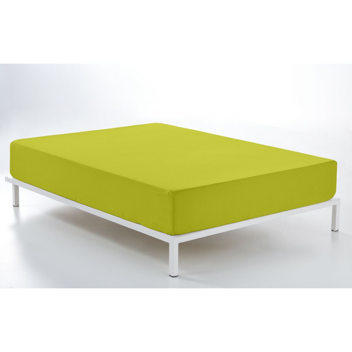 Spannbetttuch Alexandra House Living Pistazienfarben 105 x 190/200 cm