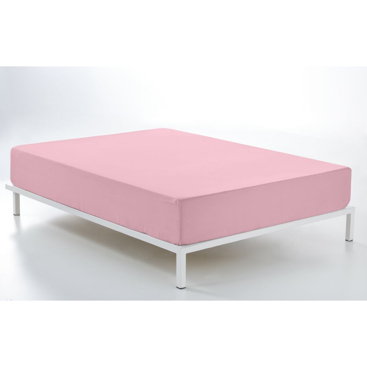 Spannbetttuch Alexandra House Living Rosa 160 x 190/200 cm