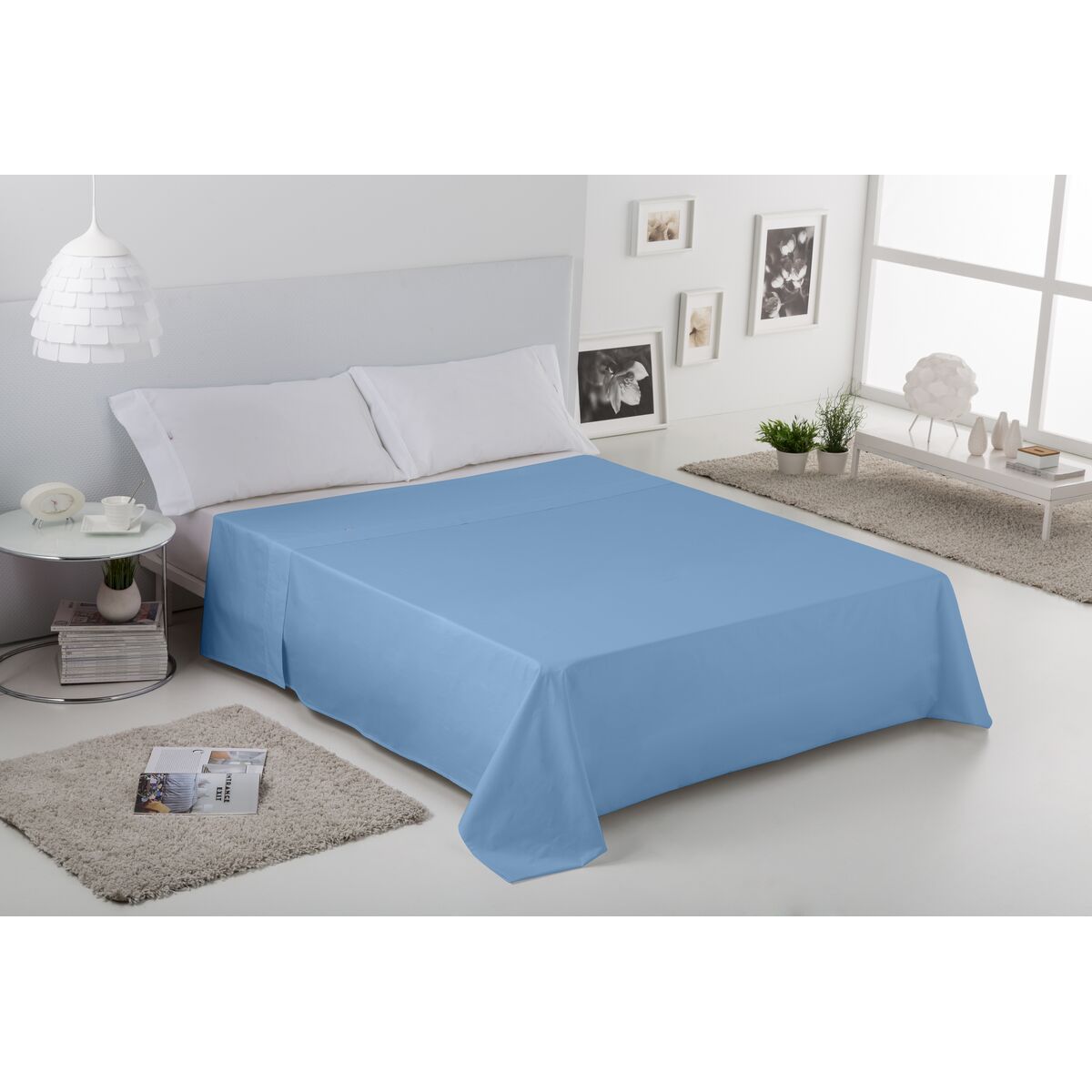 Oberlaken Alexandra House Living Blau Klar 170 x 270 cm