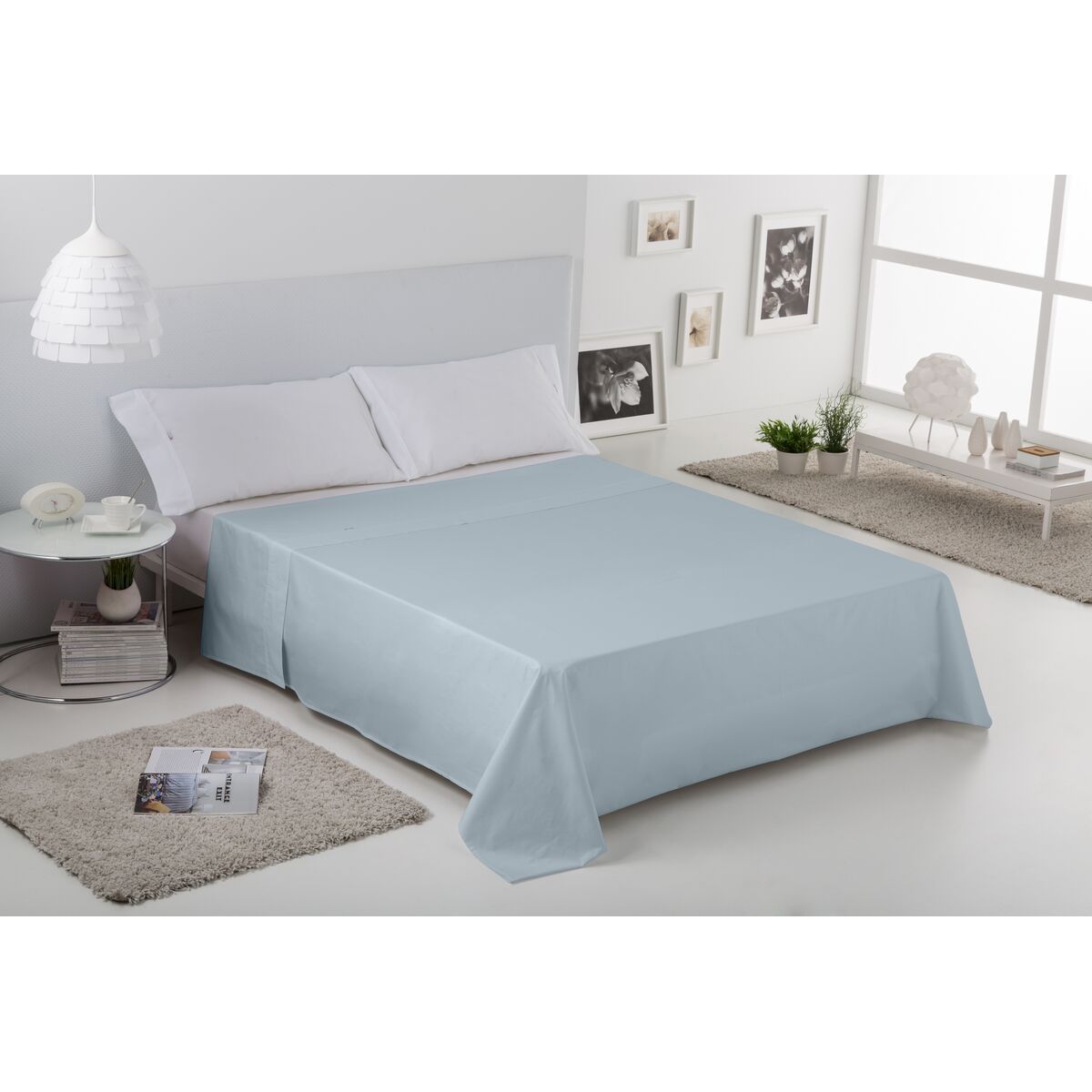 Oberlaken Alexandra House Living Blau Celeste 260 x 270 cm