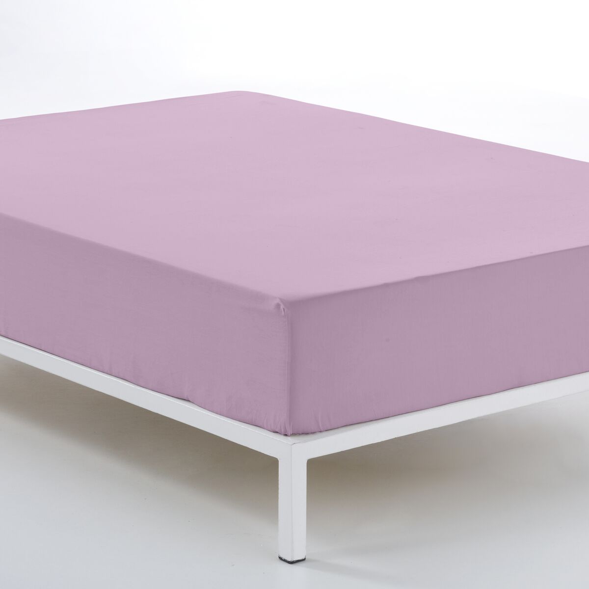 Spannbetttuch Alexandra House Living Violett 105 x 200 cm