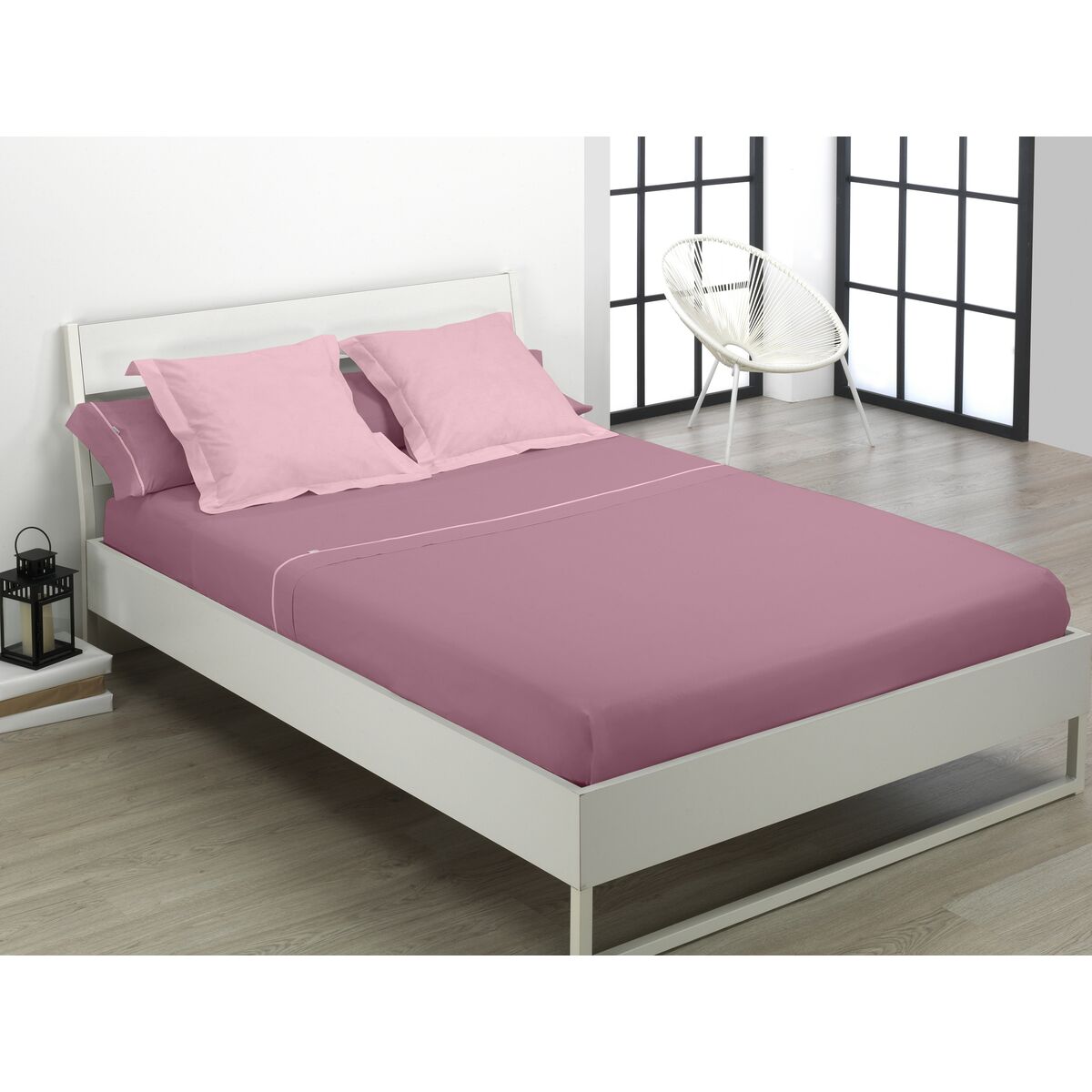 Bettwäsche-Set Alexandra House Living Magenta Double size