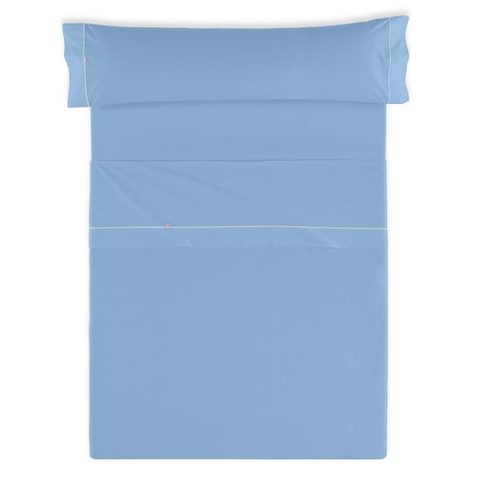 Bettwäsche-Set Alexandra House Living Blau Klar Double size