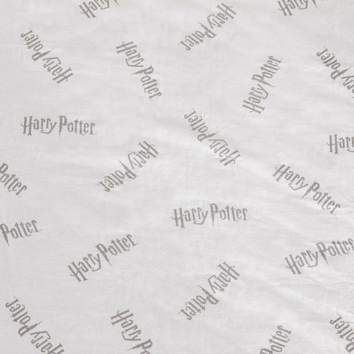 Bettlaken Harry Potter Weiß Grau 105 x 200 cm