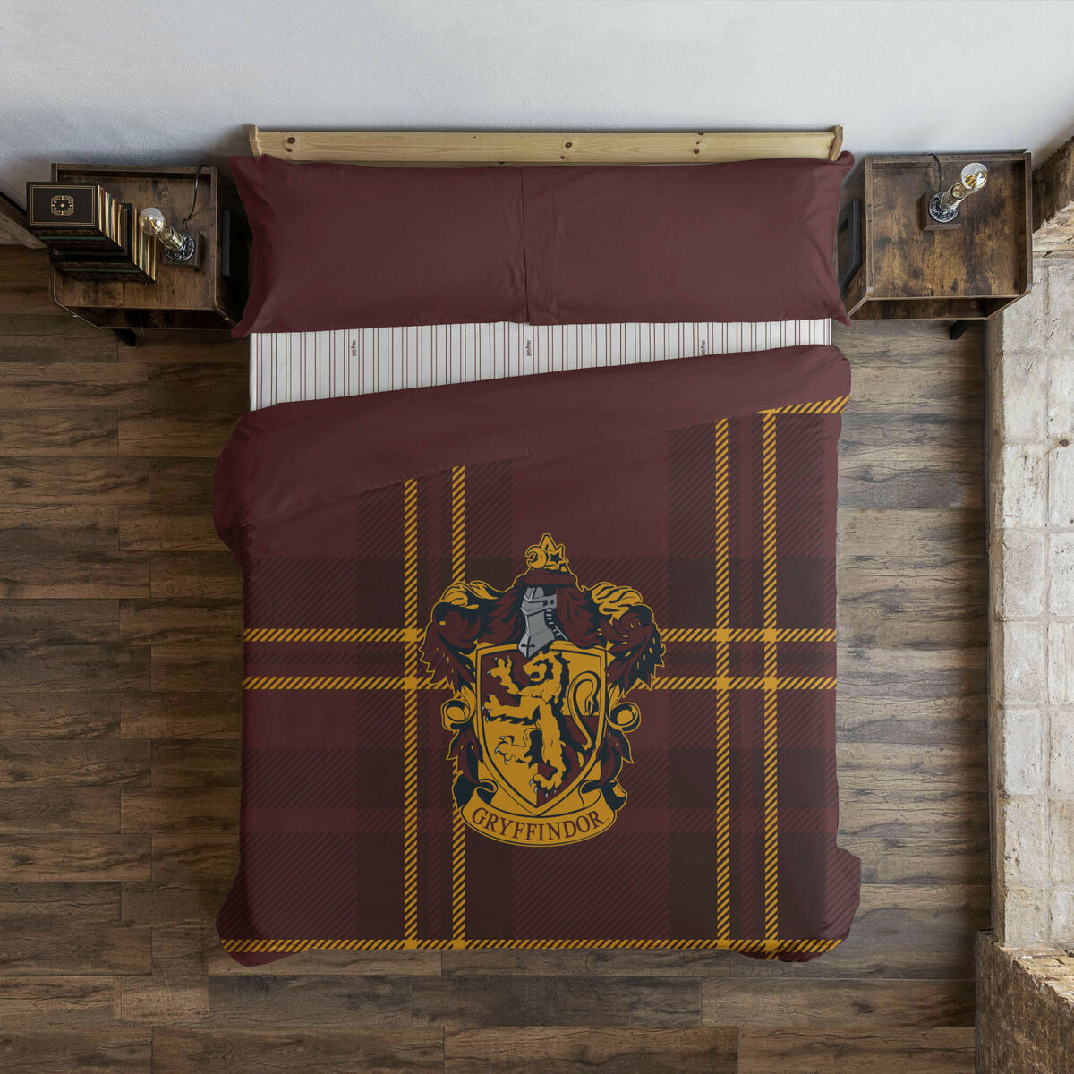 Bettdeckenbezug Harry Potter Gryffindor 180 x 220 cm Einzelmatratze