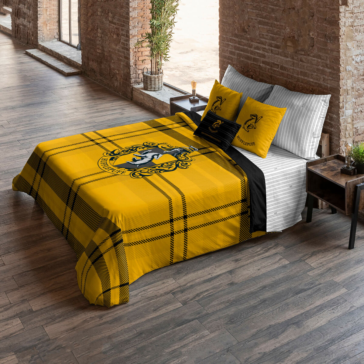 Bettdeckenbezug Harry Potter Classic Hufflepuff 220 x 220 cm Double size