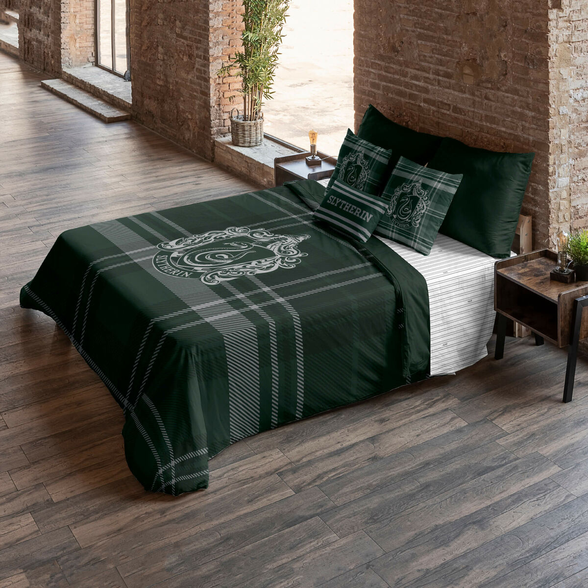 Bettdeckenbezug Harry Potter Slytherin 260 x 240 cm King size