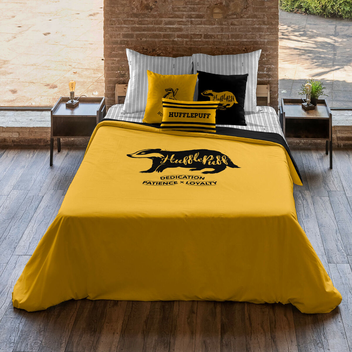 Bettdeckenbezug Harry Potter Hufflepuff King size 260 x 240 cm