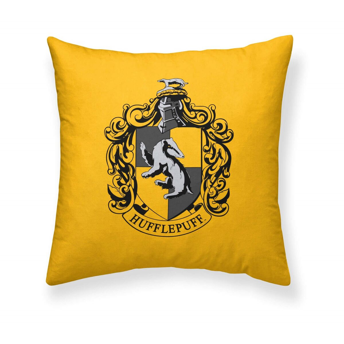 Kissenbezug Harry Potter Hufflepuff Basic Gelb 50 x 50 cm