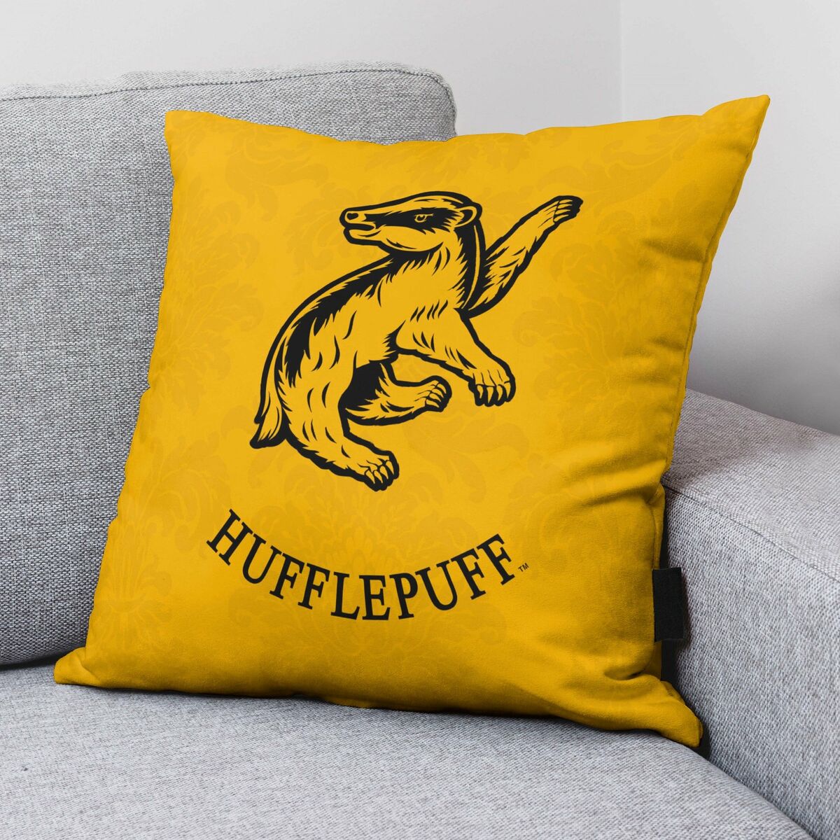 Kissenbezug Harry Potter Hufflepuff Gelb 50 x 50 cm