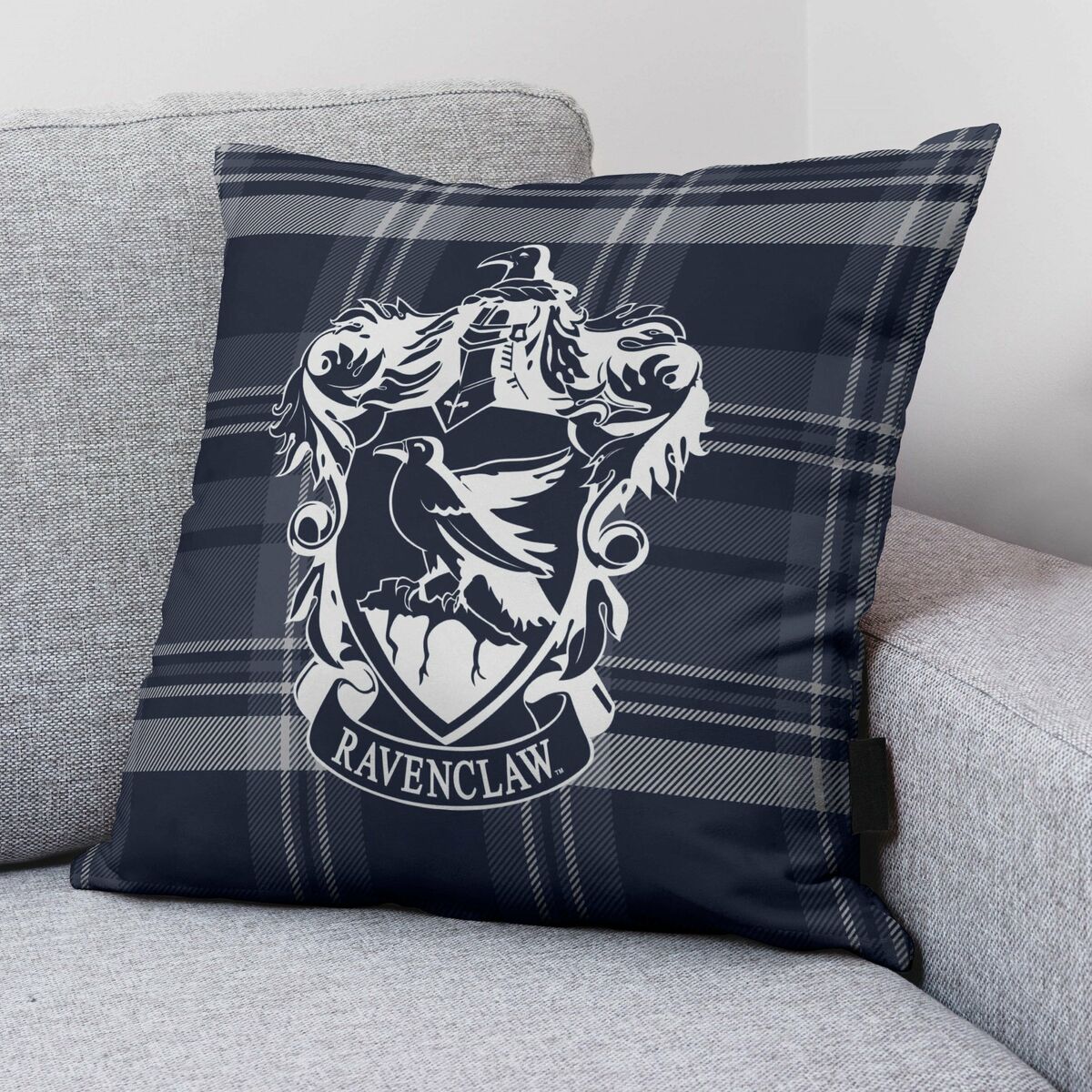 Kissenbezug Harry Potter Ravenclaw Schwarz Dunkelblau 50 x 50 cm