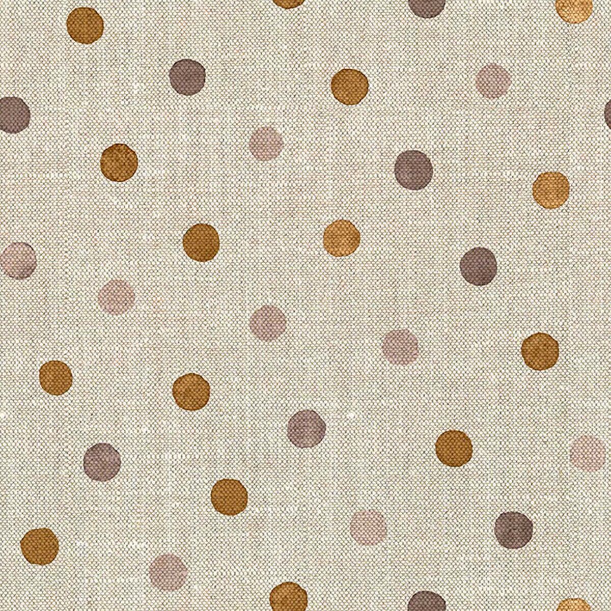 Fleckenabweisende Tischdecke Belum 0120-305 Beige 200 x 140 cm Mit Tupfen