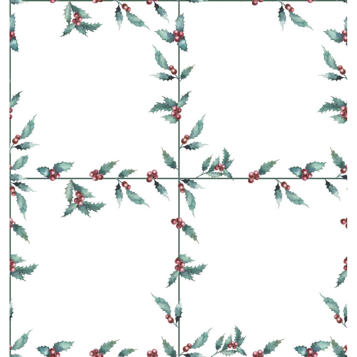 Bettdeckenbezug Decolores White Christmas 1 Bunt 140 x 200 cm