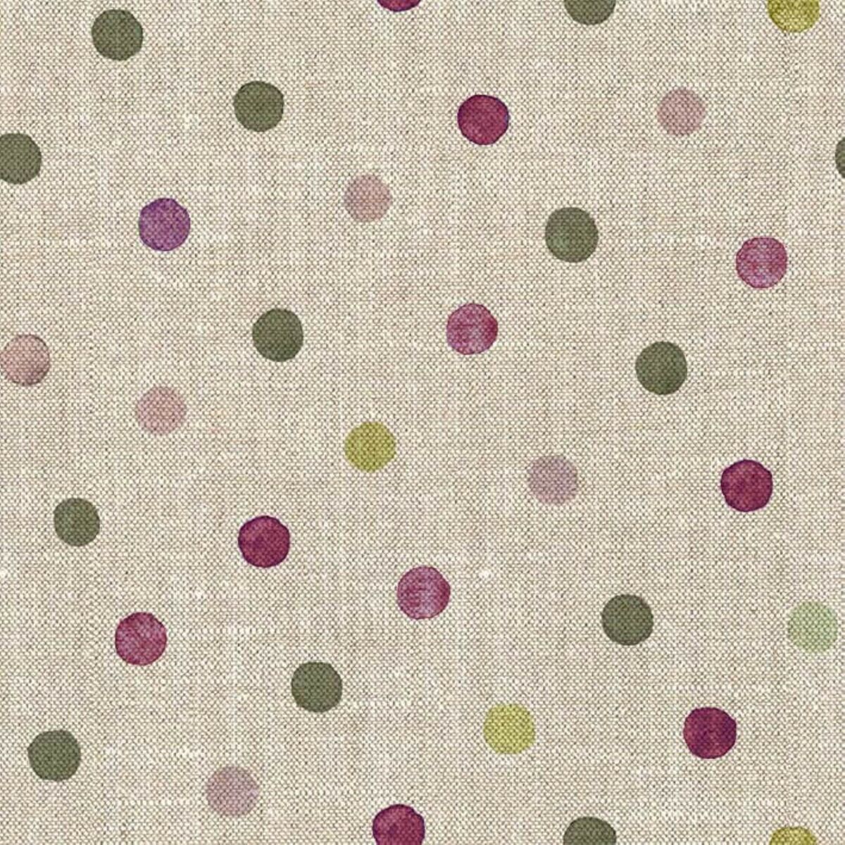 Fleckenabweisende Tischdecke Belum Beige 100 x 300 cm Punkte