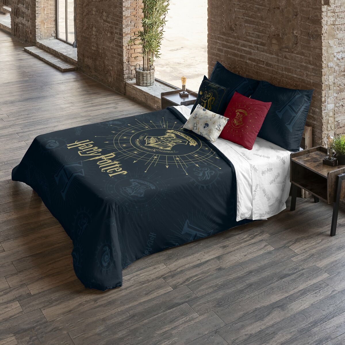 Bettdeckenbezug Harry Potter Dormiens Draco 180 x 220 cm Einzelmatratze