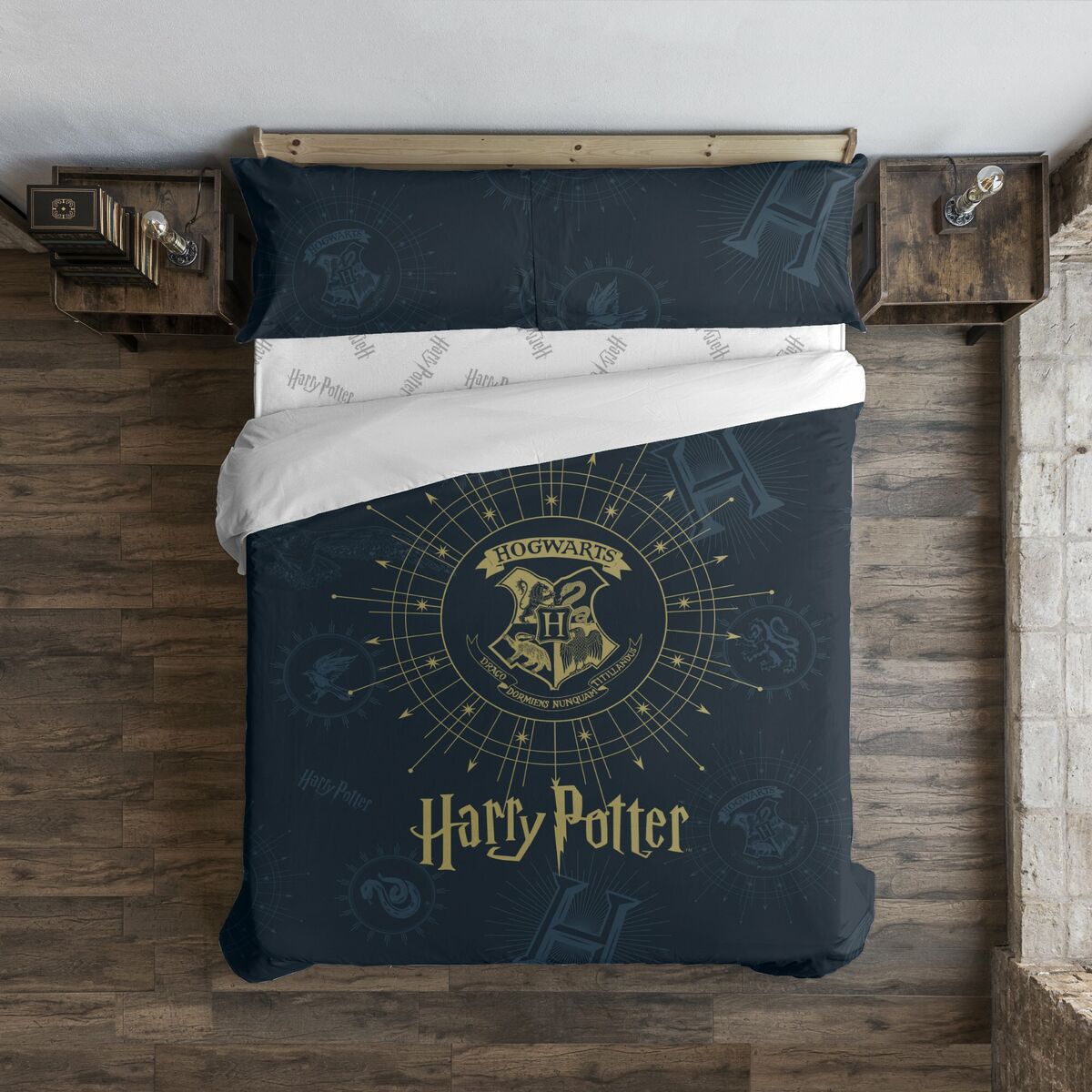 Bettdeckenbezug Harry Potter Dormiens Draco 220 x 220 cm Double size