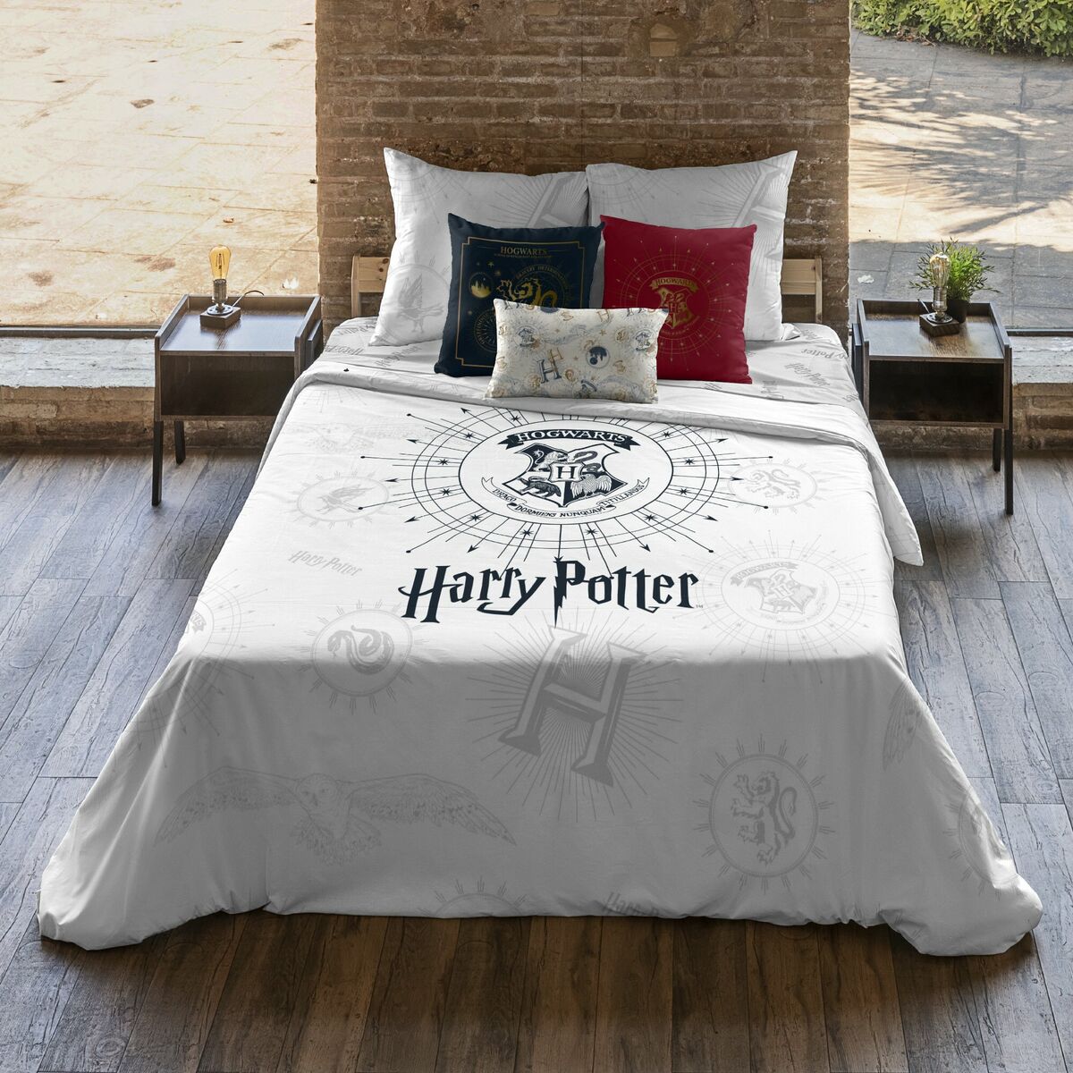 Bettdeckenbezug Harry Potter Dormiens Draco 180 x 220 cm Einzelmatratze