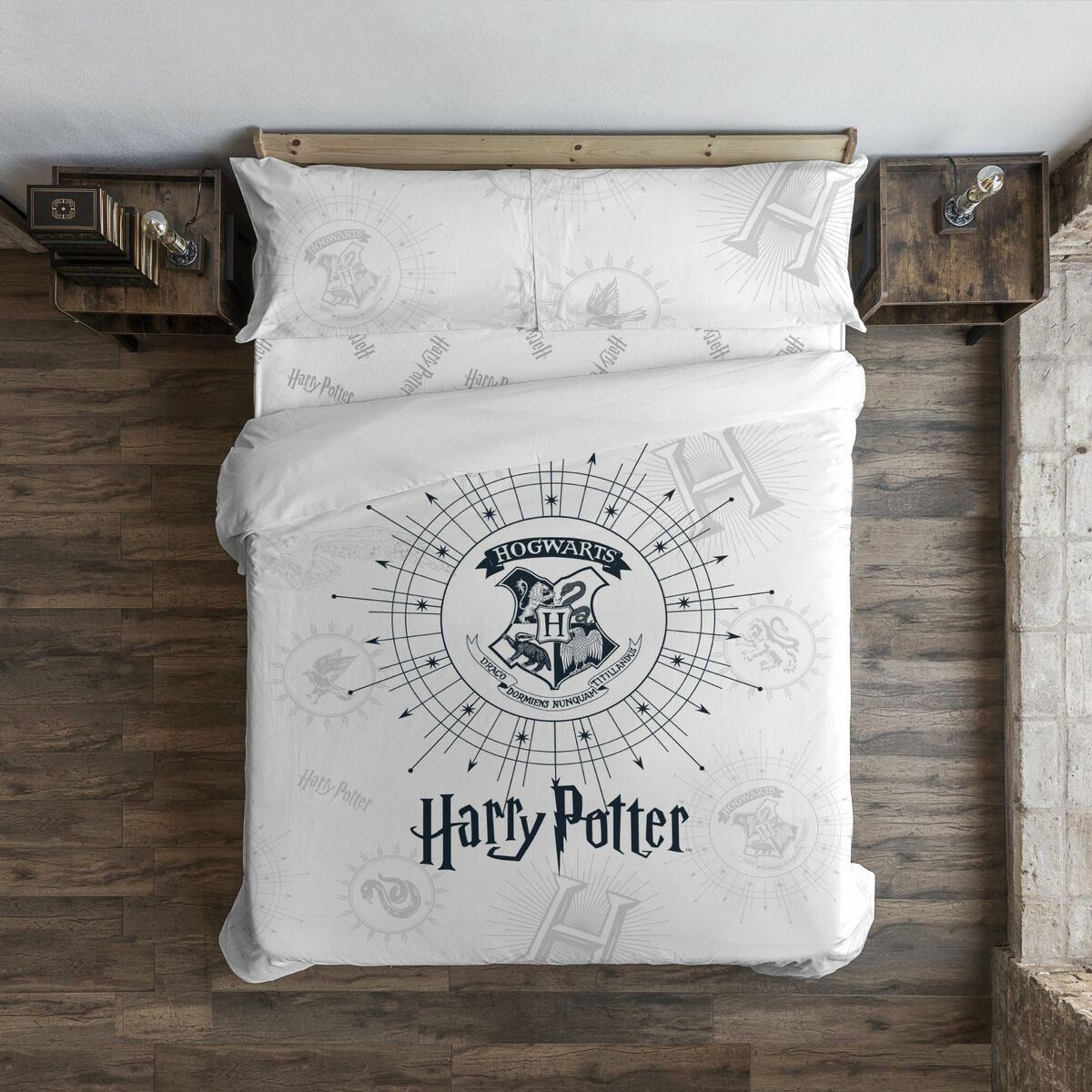 Bettdeckenbezug Harry Potter Dormiens Draco 140 x 200 cm Einzelmatratze