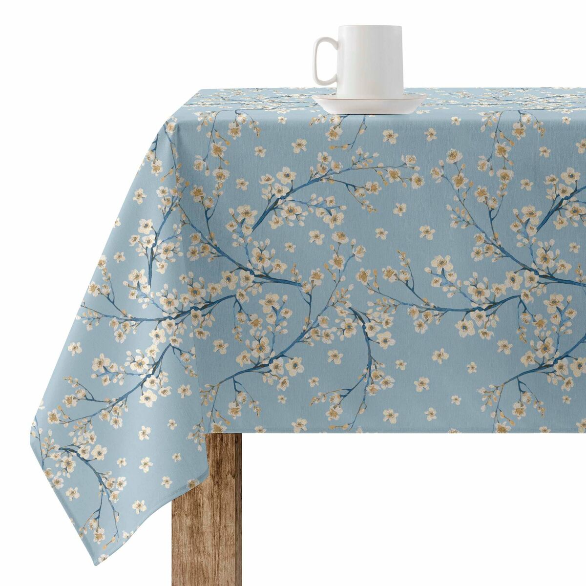 Tischdecke Belum Blau 100 x 155 cm Blomster