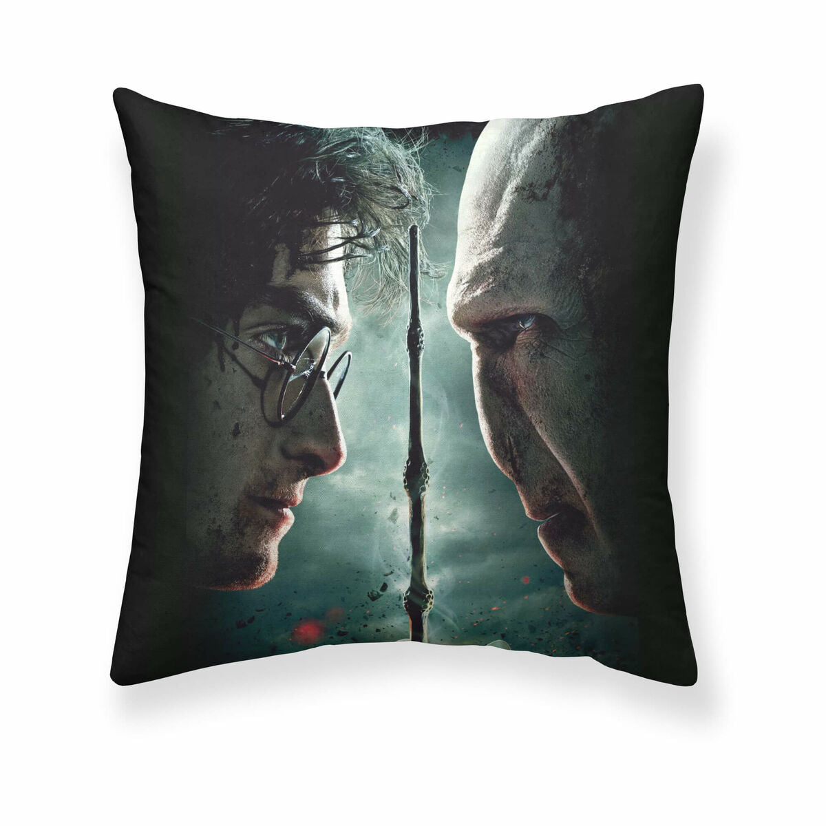 Kissenbezug Harry Potter vs Voldemort 50 x 50 cm