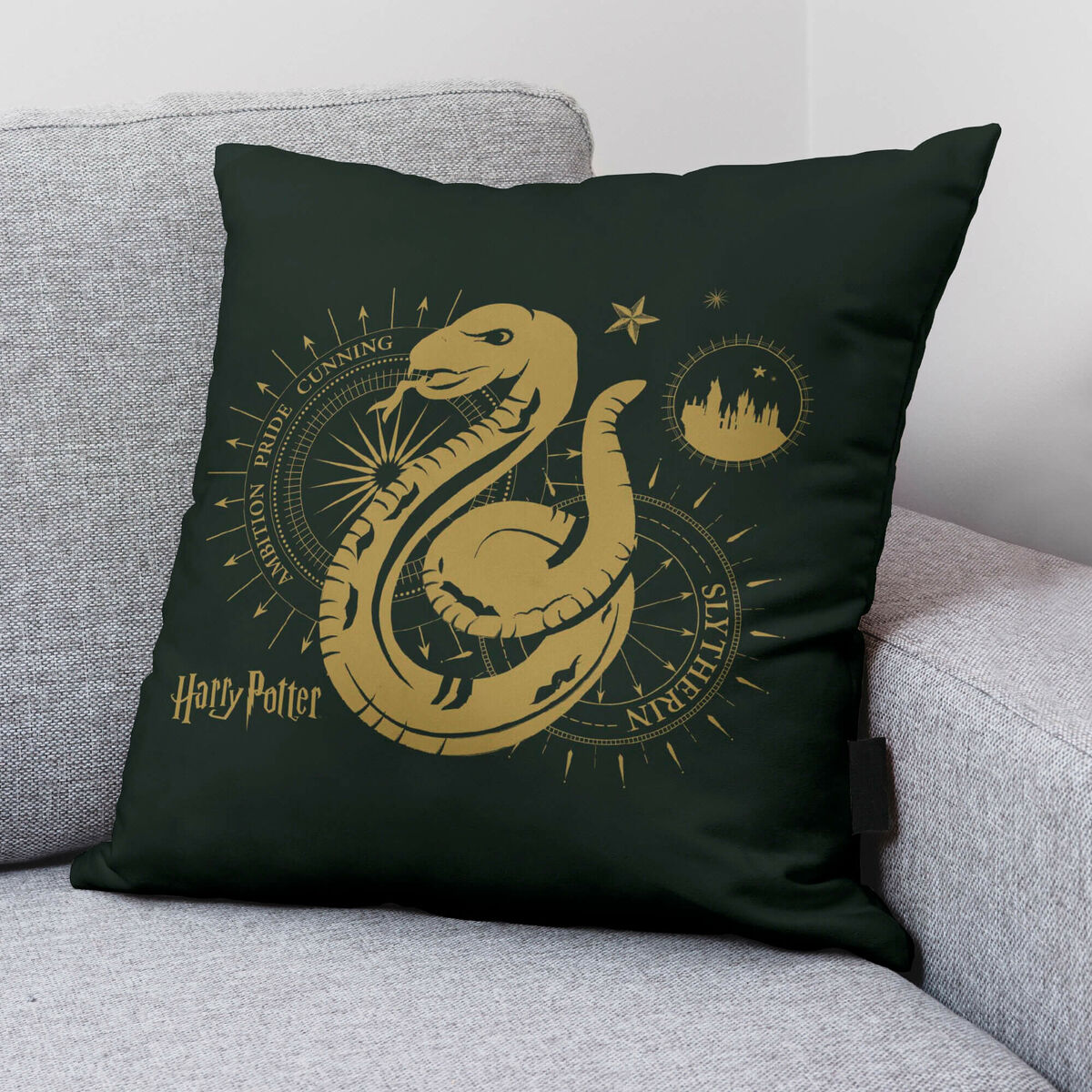 Kissenbezug Harry Potter Slytherin 50 x 50 cm