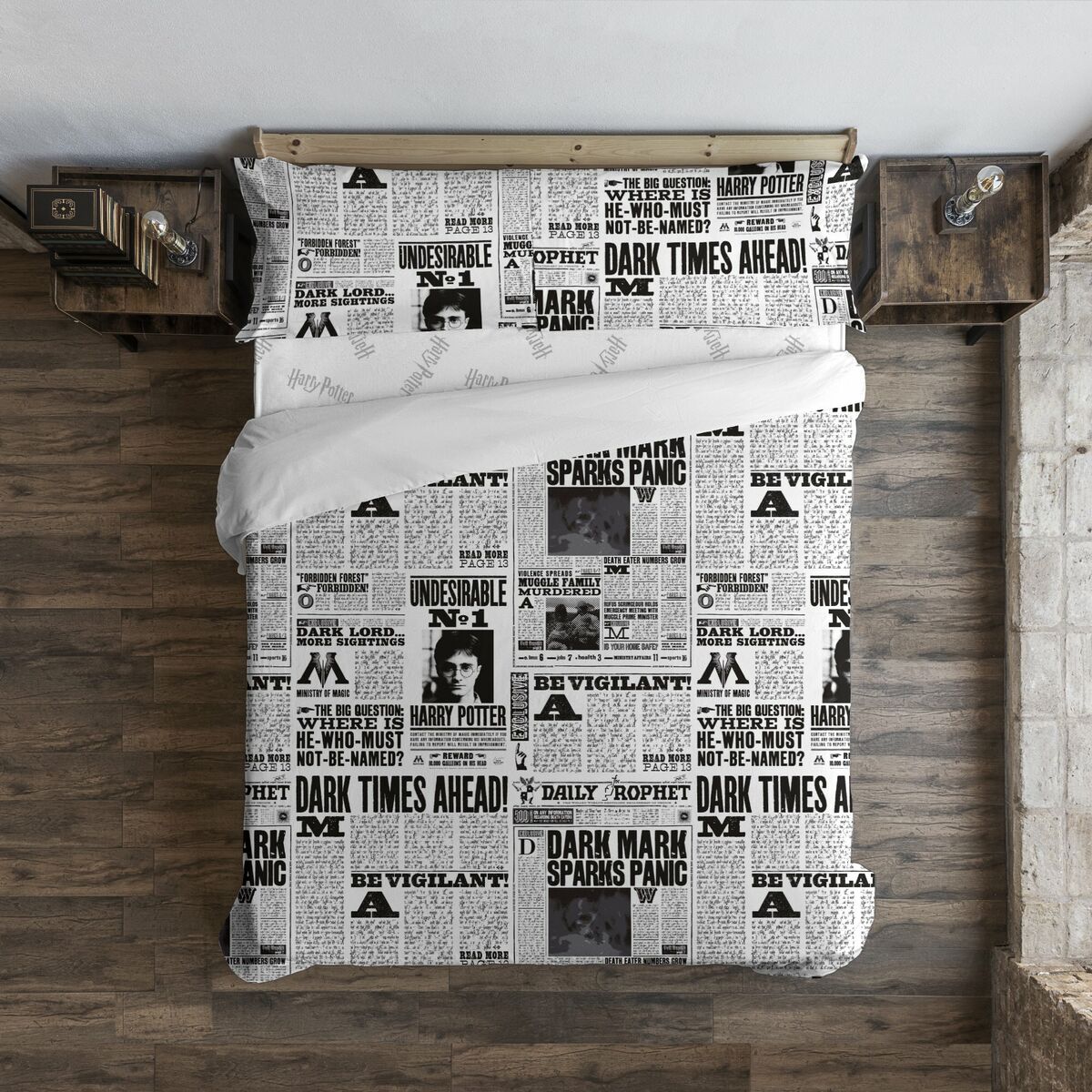 Bettdeckenbezug Harry Potter Dark Times Bunt 260 x 240 cm King size