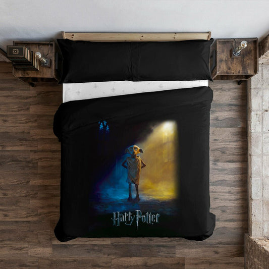 Bettdeckenbezug Harry Potter Dobby Bunt 180 x 220 cm Einzelmatratze