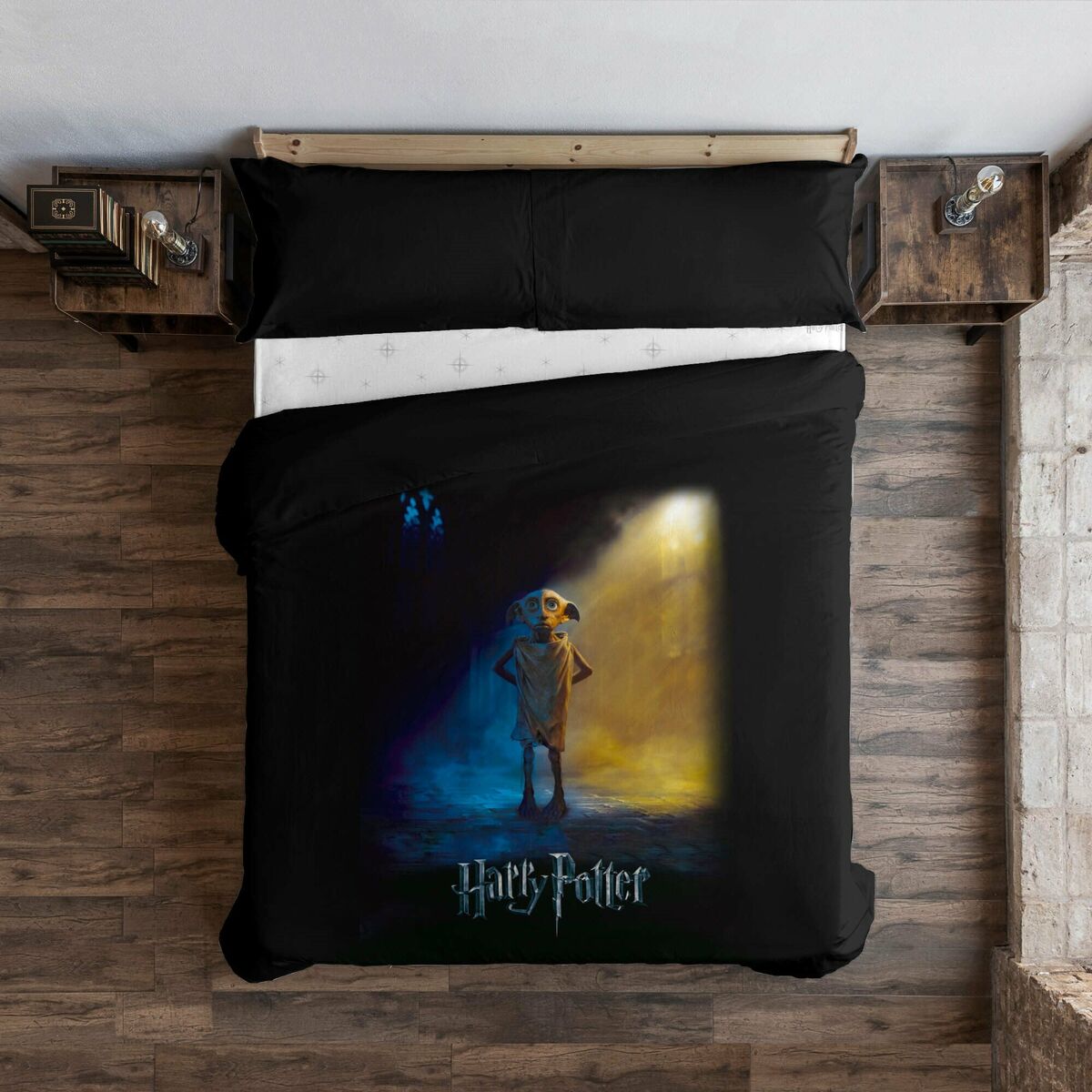 Bettdeckenbezug Harry Potter Dobby Bunt 220 x 220 cm Double size