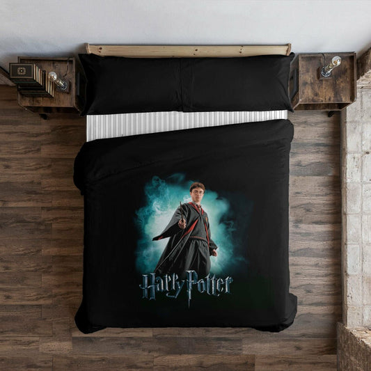 Bettdeckenbezug Harry Potter Bunt 180 x 220 cm Einzelmatratze