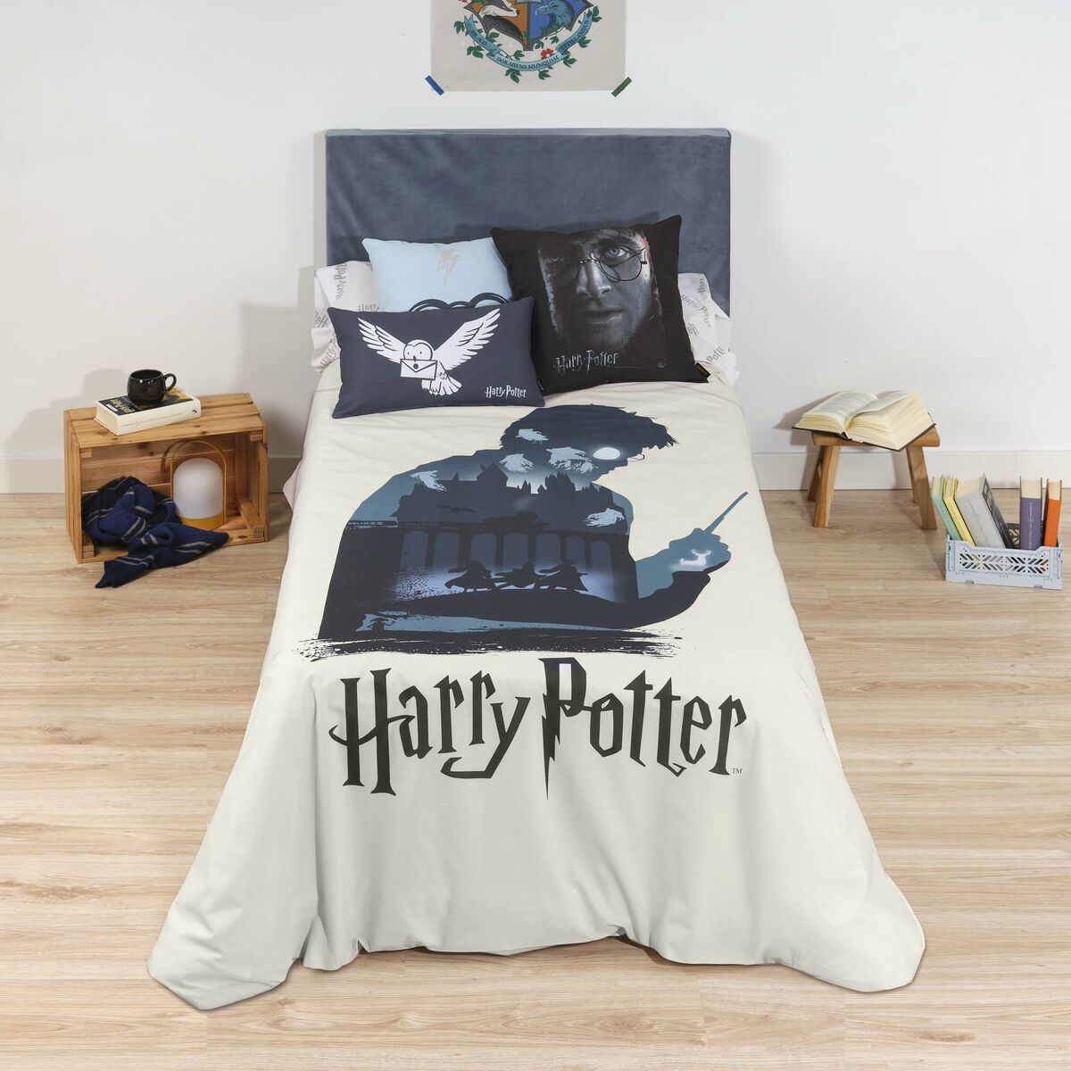 Bettdeckenbezug Harry Potter 180 x 220 cm Einzelmatratze