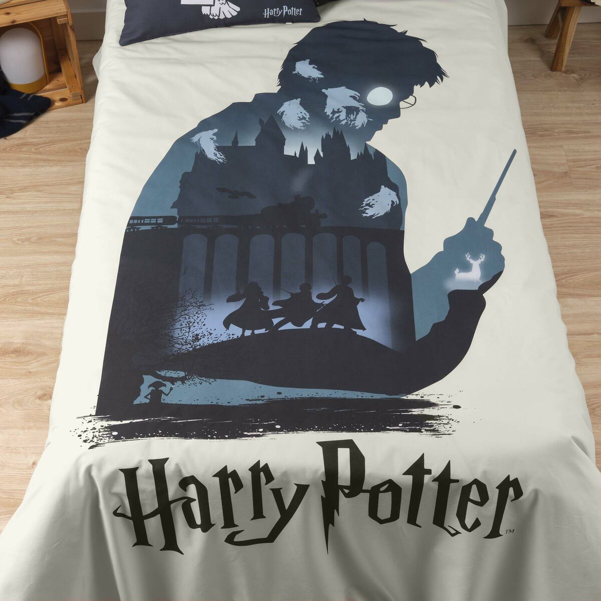 Bettdeckenbezug Harry Potter 180 x 220 cm Einzelmatratze