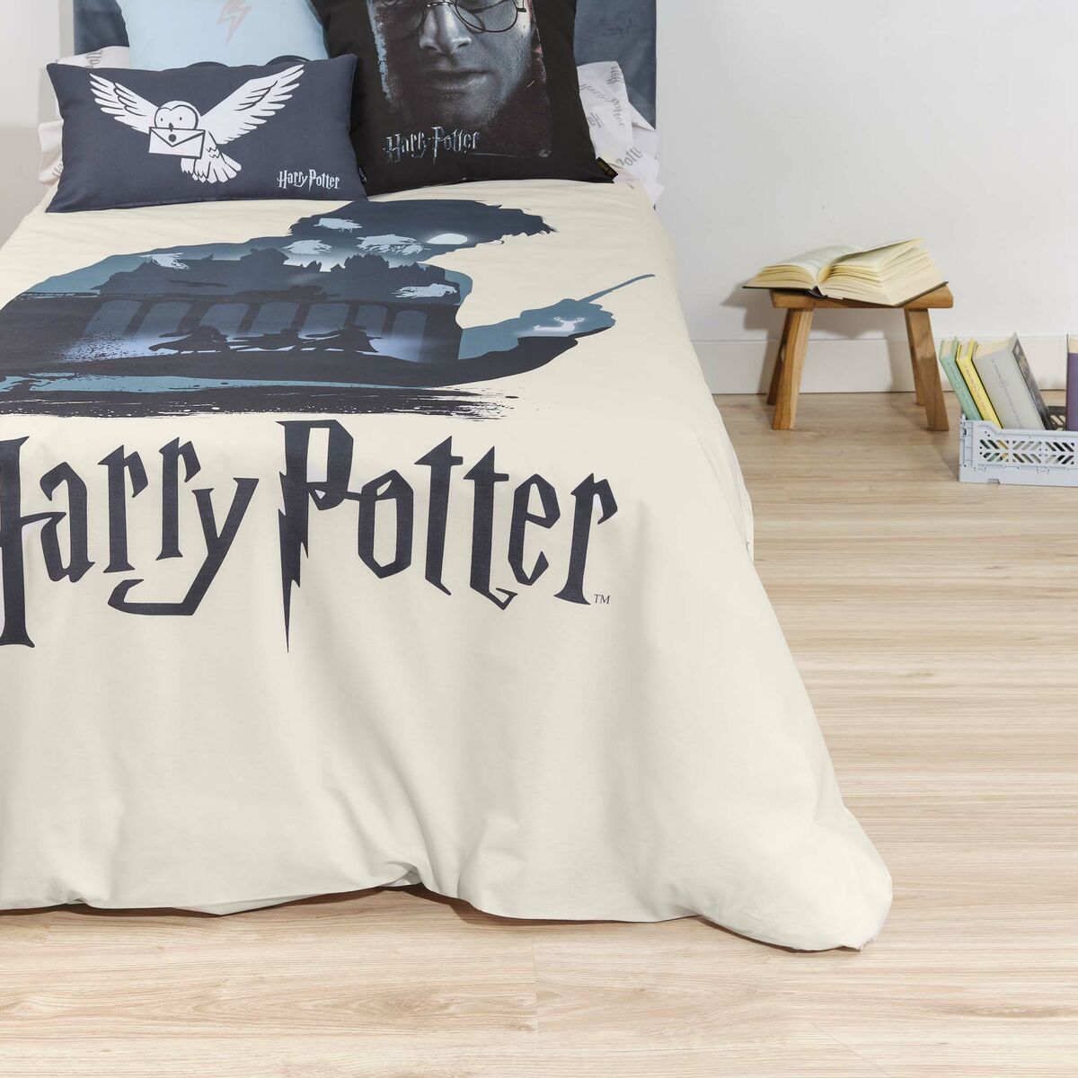 Bettdeckenbezug Harry Potter 180 x 220 cm Einzelmatratze