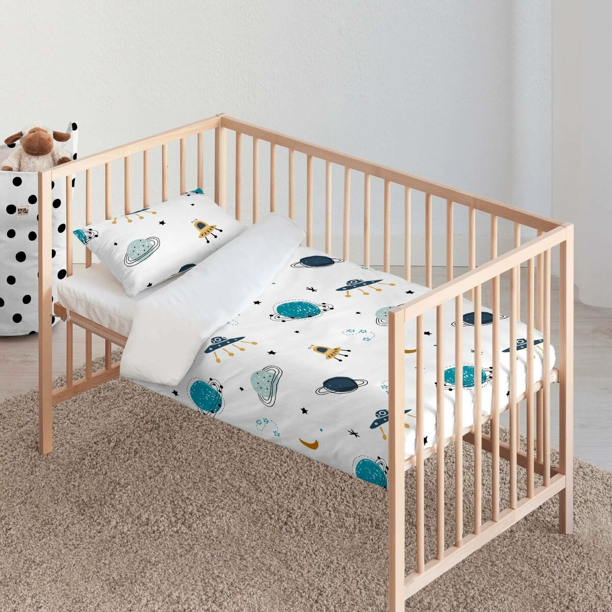 Bettbezug für Babybett Kids&Cotton Dayton Small 115 x 145 cm