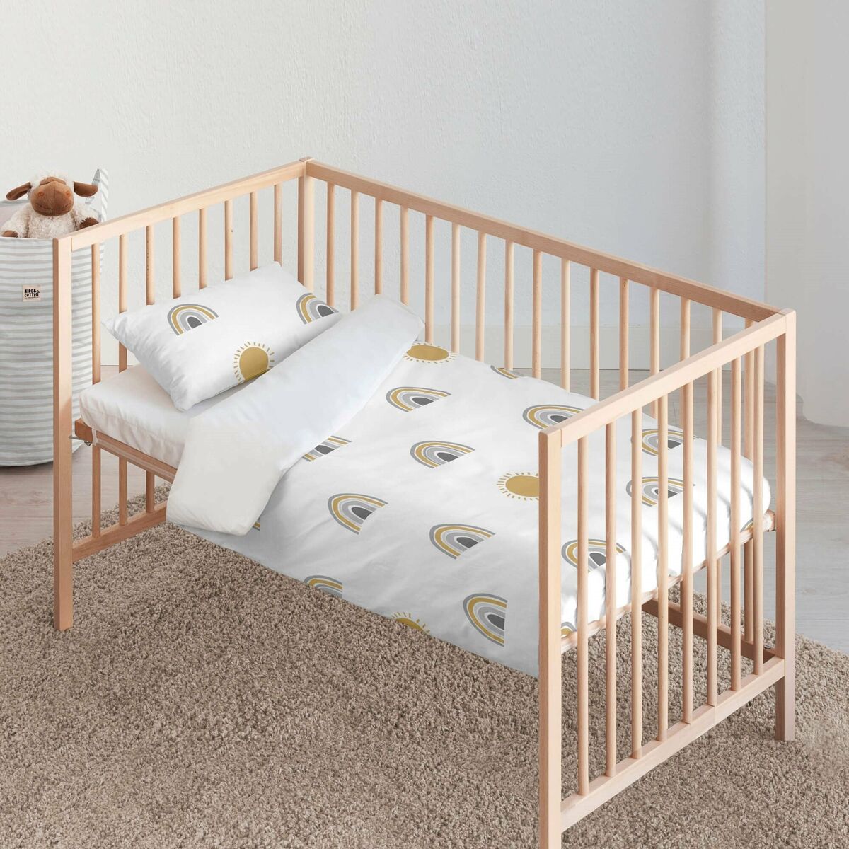 Bettbezug für Babybett Kids&Cotton Kairi Small 115 x 145 cm