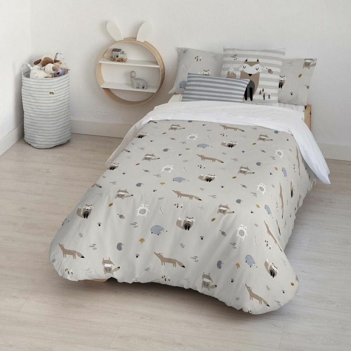 Bettdeckenbezug Kids&Cotton Kenai Small Beige 180 x 240 cm