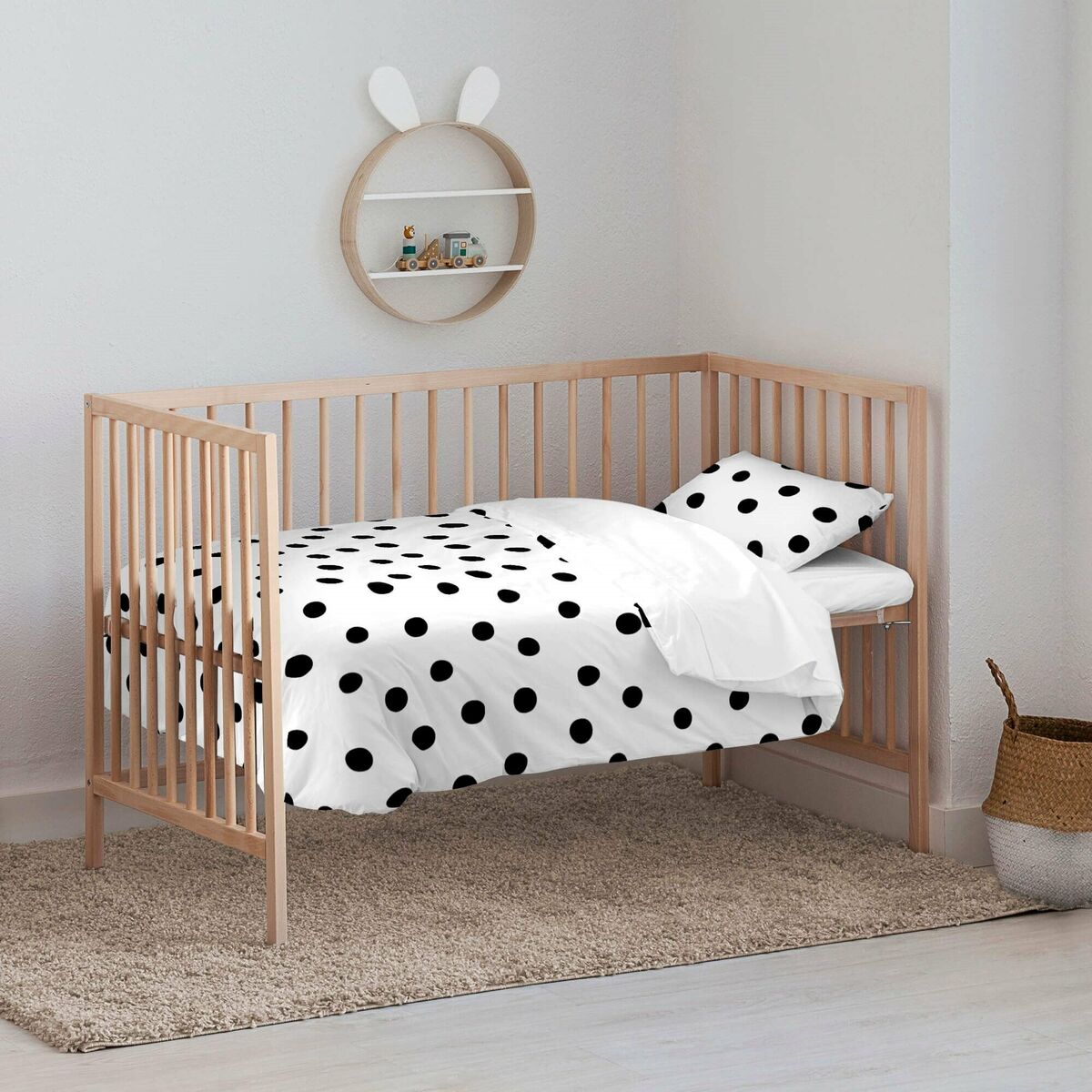 Bettbezug für Babybett Kids&Cotton Kibo 115 x 145 cm