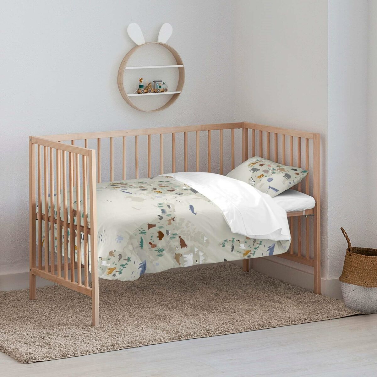 Bettbezug für Babybett Kids&Cotton Maui Small 115 x 145 cm