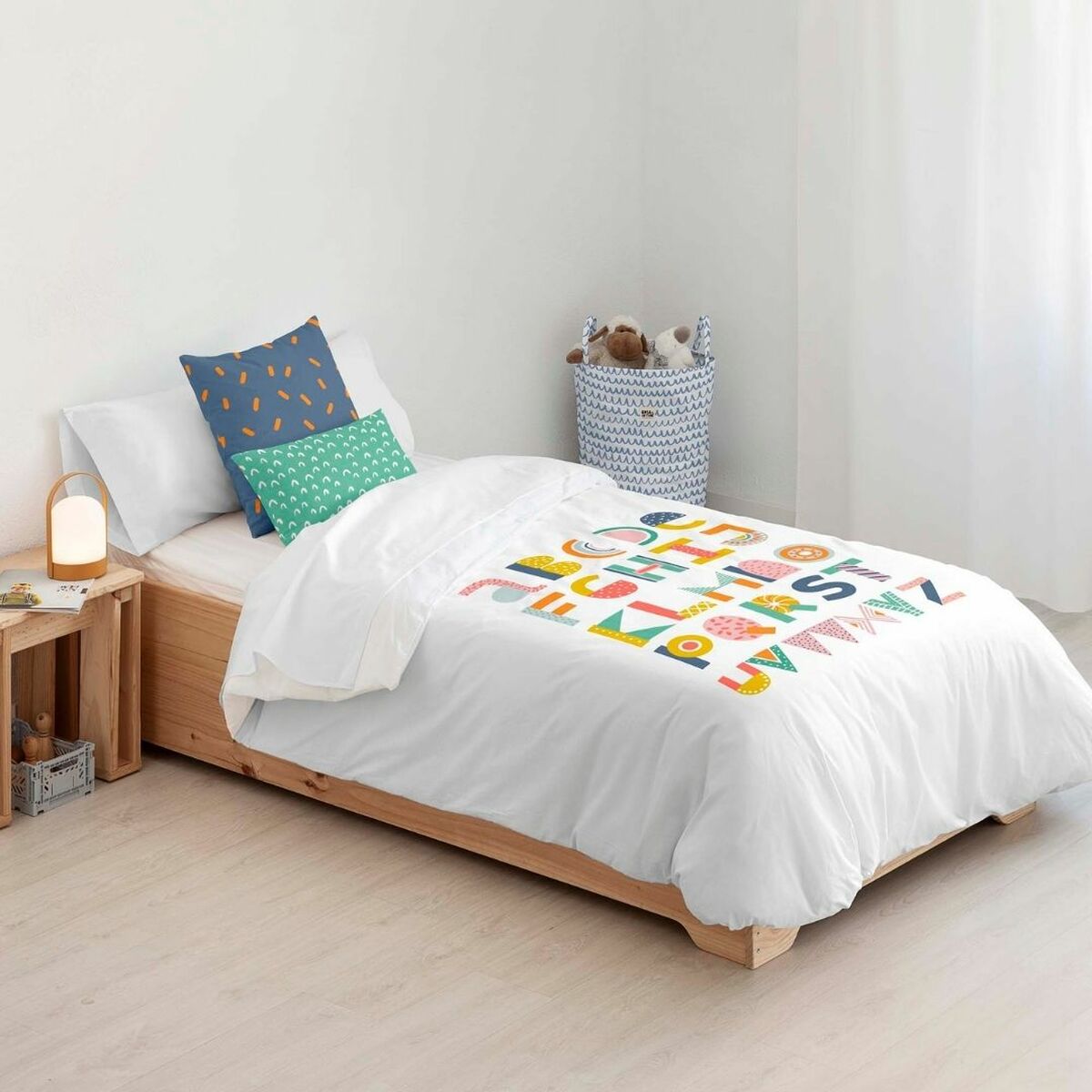 Bettdeckenbezug Kids&Cotton Urko Big Bunt 180 x 240 cm