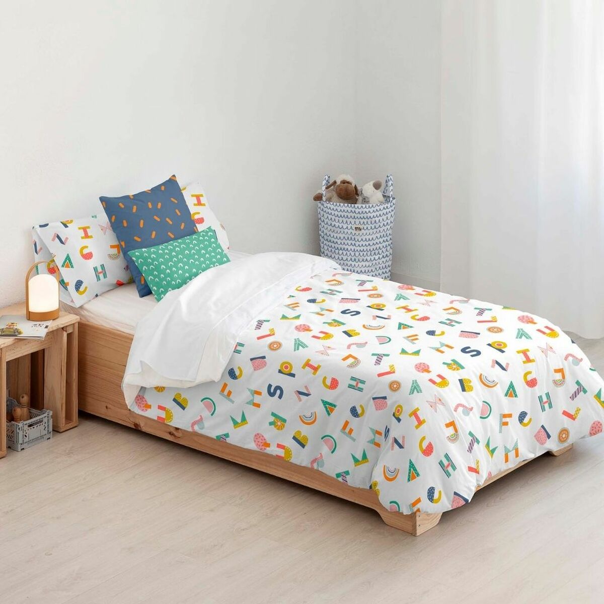 Bettdeckenbezug Kids&Cotton Urko Small Bunt 180 x 240 cm