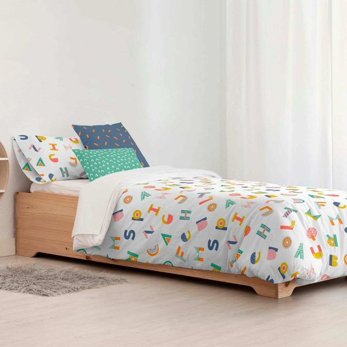 Bettdeckenbezug Kids&Cotton Urko Small Bunt 180 x 240 cm