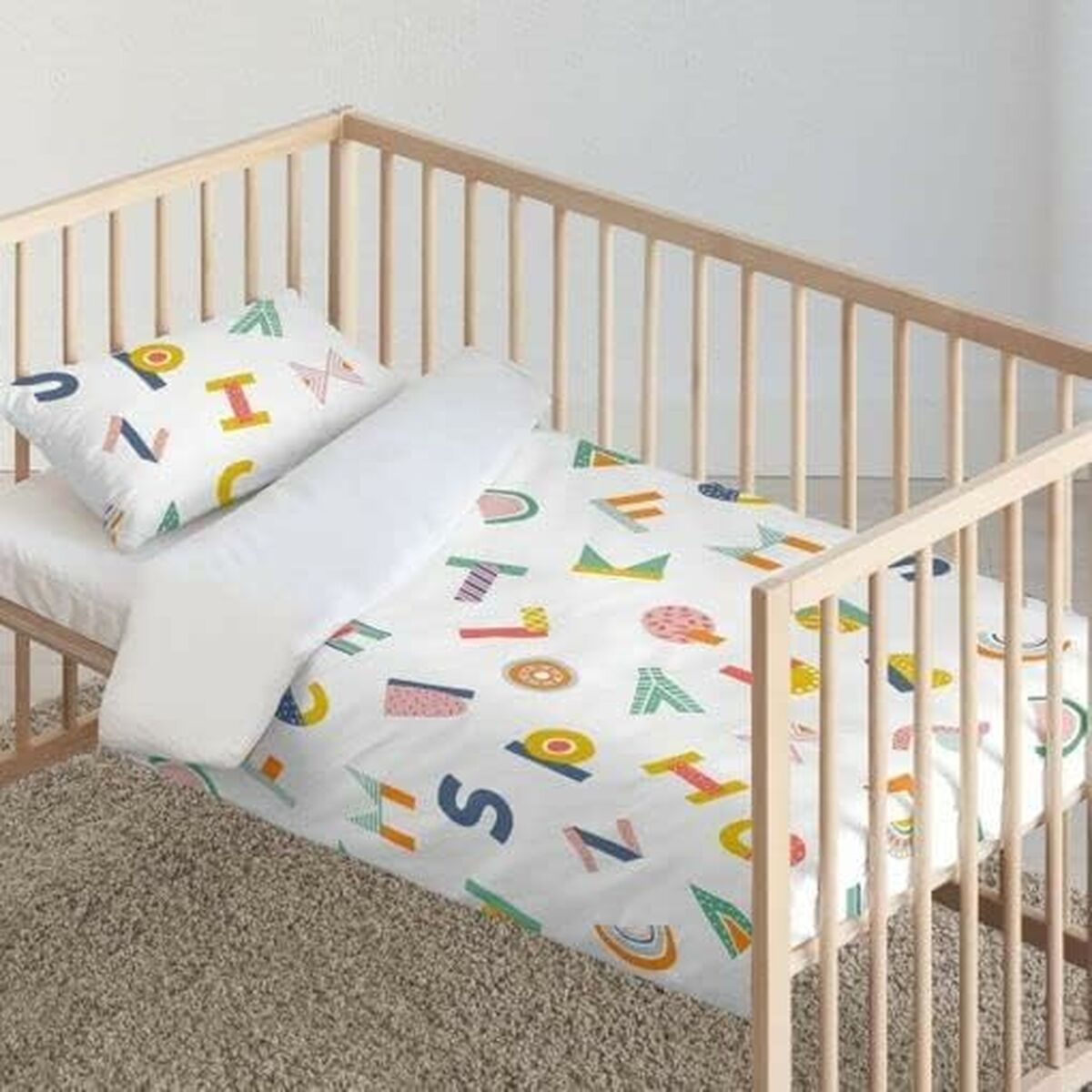 Bettbezug für Babybett Kids&Cotton Urko Small 100 x 120 cm