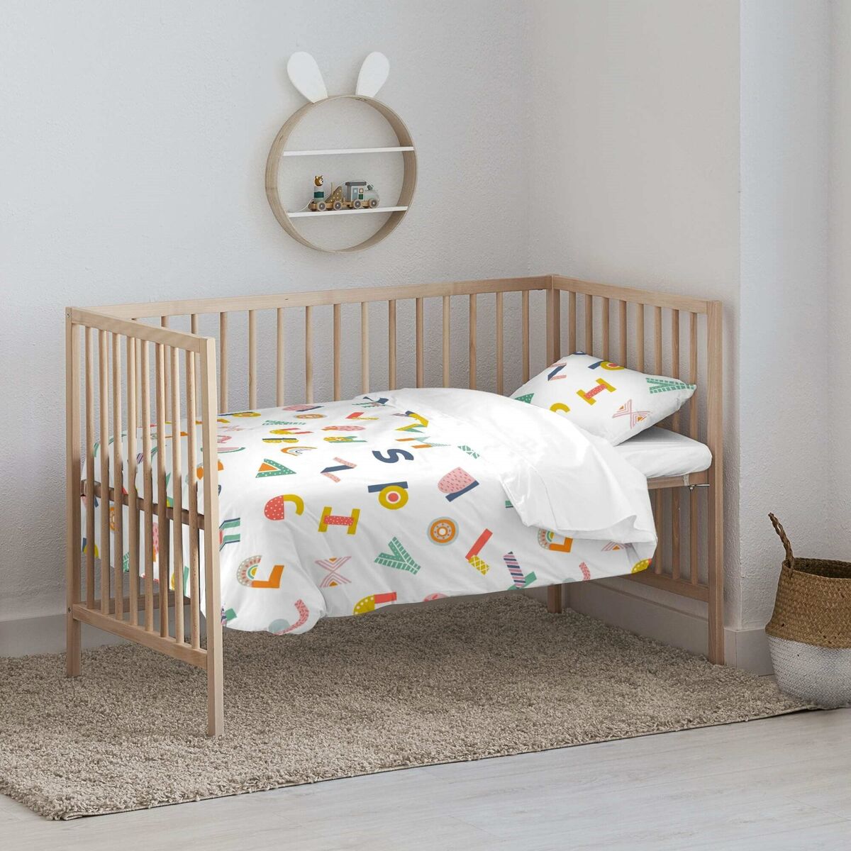 Bettbezug für Babybett Kids&Cotton Urko Small 115 x 145 cm